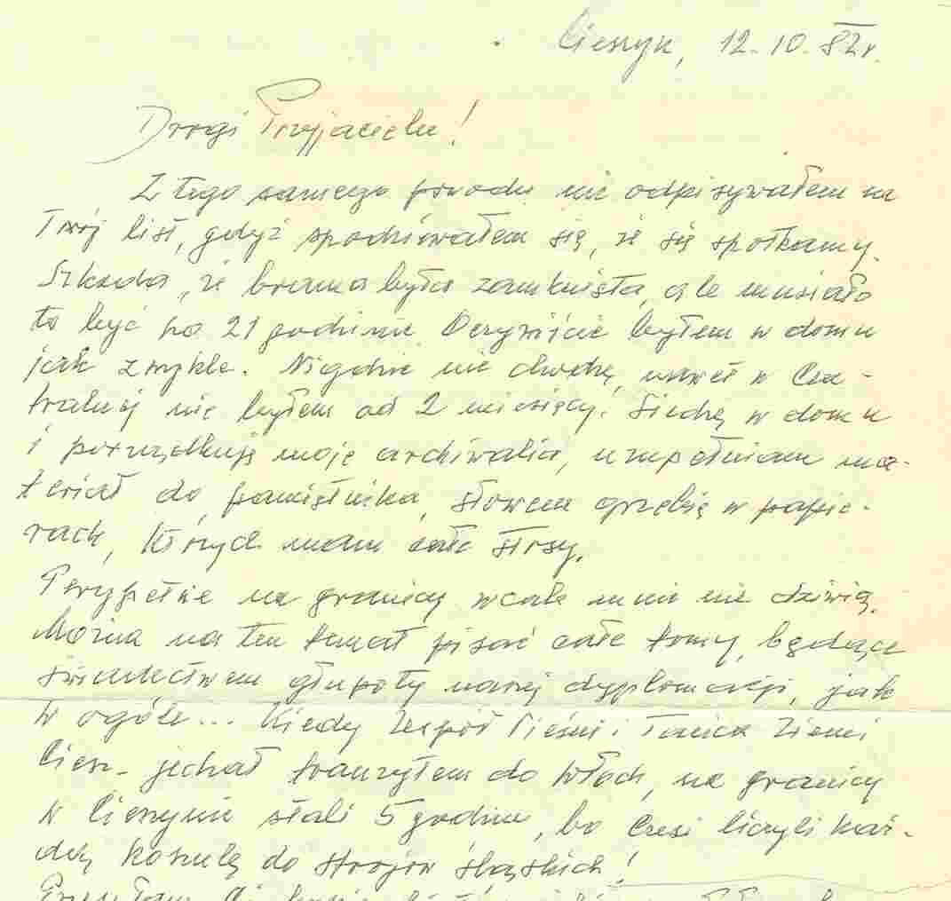 List od Emanuela Guziura